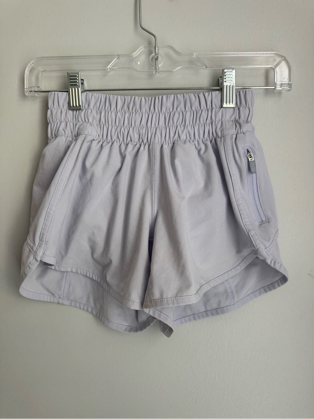 Lululemon Track That High-Rise Lined Short lavender size 2